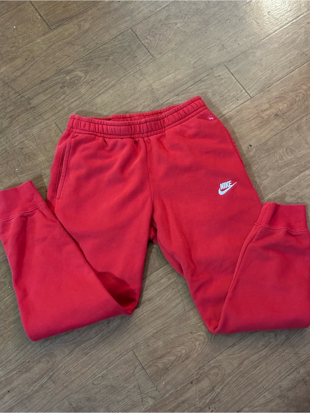 Red Nike Jogger adult S